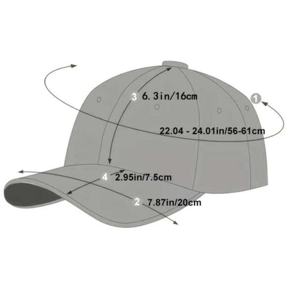 Marine Corps Baseball Cap Patriotic Trucker Hat USMC Embroidered Blue Unisex Men - Picture 3 of 14